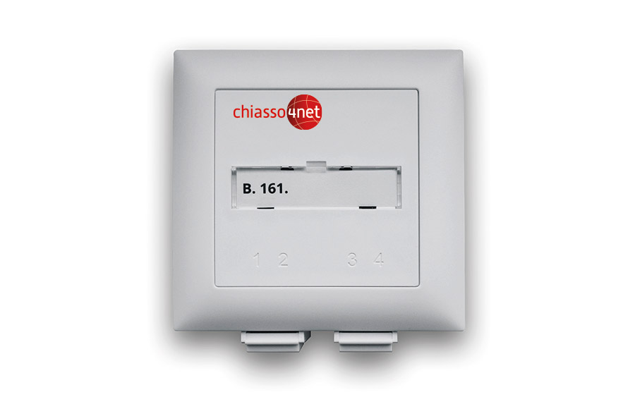 Presa OTO attiva sulla rete in fibra di Chiasso4net – servizi Internet, TV e telefonia disponibili immediatamente a Chiasso, Vacallo, Morbio Inferiore e Balerna