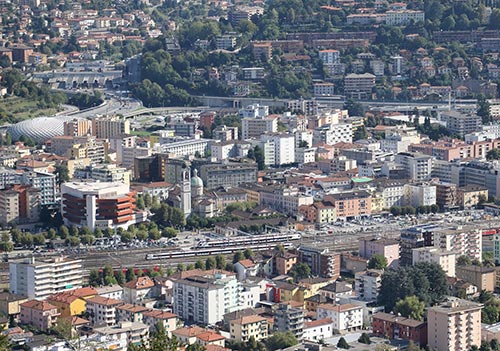 Vista aerea di Chiasso, Vacallo, Morbio Inferiore e Balerna – Chiasso4net